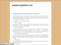 Sites similar to soyjovenjalisco.mx