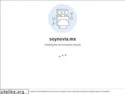 Sites similar to soynovia.mx