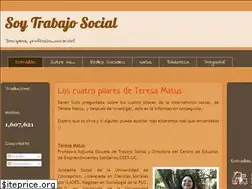 Sites similar to soytrabajosocial.com