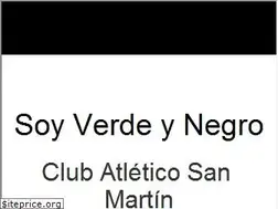 Sites similar to soyverdinegro.com.ar