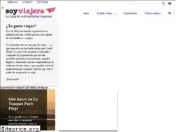 Sites similar to soyviajera.com