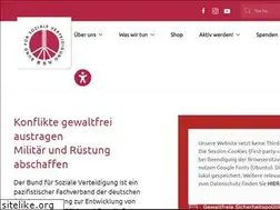 Sites similar to soziale-verteidigung.de