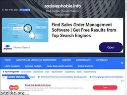 Sites similar to sozialephobie.info