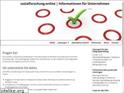 Sites similar to sozialforschung-online.de