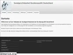 Sites similar to sozialgerichtsbarkeit.de