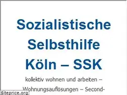 Sites similar to sozialistischeselbsthilfekoeln.de