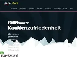 Sites similar to sozialstore.com