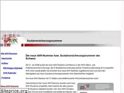 Sites similar to sozialversicherungsnummer.ch