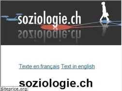 Sites similar to soziologie.ch