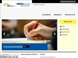 Sites similar to soziologie.rwth-aachen.de