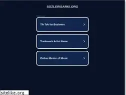 Sites similar to sozlerisarki.org