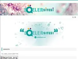 Sites similar to sozlersitesi.com