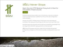 Sites similar to sozu.io