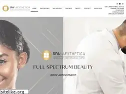 Sites similar to spaaesthetica.com