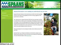Sites similar to spaanshoveniers.nl
