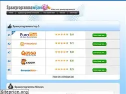 Sites similar to spaarprogrammawijzer.nl