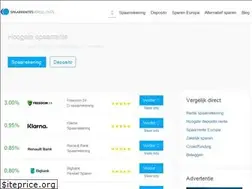 Sites similar to spaarrentesvergelijken.net