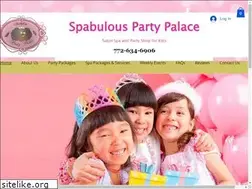 Sites similar to spabulouspartypalace.com