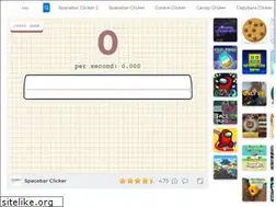 Sites similar to spacebarclickergame.io