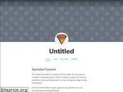 Sites similar to spacebarcountertest.tumblr.com