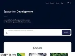 Sites similar to spacefordevelopment.org