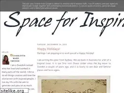 Sites similar to spaceforinspiration.blogspot.com