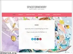 Sites similar to spaceformemory.wordpress.com