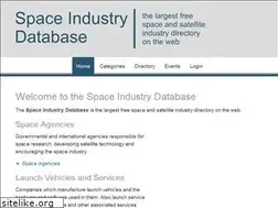 Sites similar to spaceindustrydatabase.com