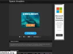 Sites similar to spaceinvadersflash.com