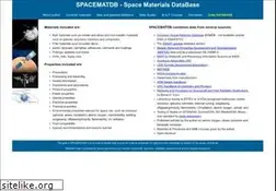 Sites similar to spacematdb.com