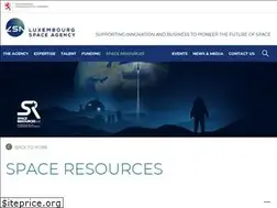 Sites similar to spaceresources.lu