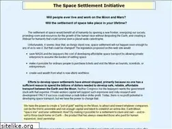 Sites similar to spacesettlement.org
