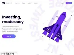 Sites similar to spaceshipinvest.com.au