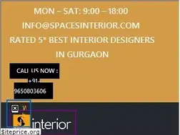 Sites similar to spacesinterior.com
