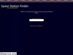 Sites similar to spacestationfinder.com