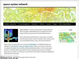 Sites similar to spacesyntax.net