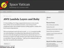 Sites similar to spacevatican.org