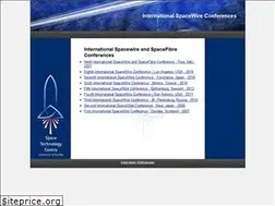 Sites similar to spacewire-conference.org