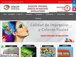 Sites similar to spaciografico.com.mx