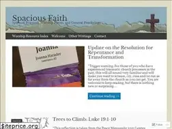 Sites similar to spaciousfaith.com