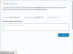 Sites similar to spacy-vis.apps.allenai.org