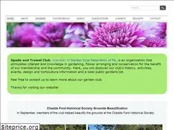 Sites similar to spadeandtrowelgardenclub.com