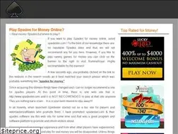 Sites similar to spadesformoney.com
