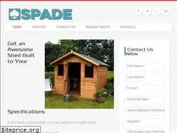 Sites similar to spadesheds.com