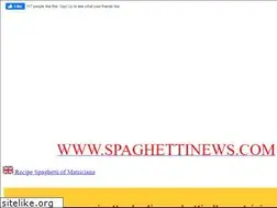 Sites similar to spaghettinews.com