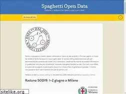 Sites similar to spaghettiopendata.org