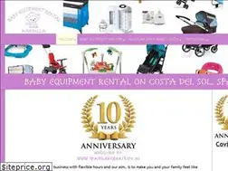 Sites similar to spainbabygearhire.es