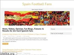 Sites similar to spainfootballfans.info
