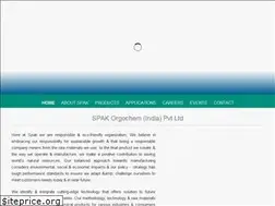 Sites similar to spakorgochem.in