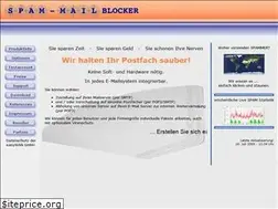 Sites similar to spam-mail-blocker.de